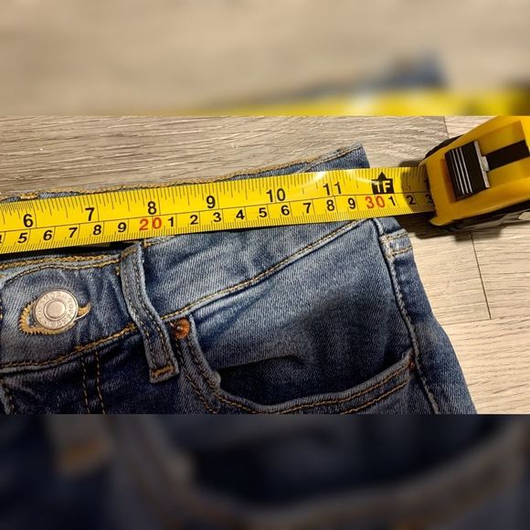 Topshop Jaime High Rise Blue Jeans - Picture 8 of 12